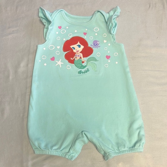 Disney Baby Little mermaid Romper - Picture 1 of 3
